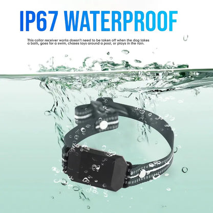 Ultimate Dog Training Collar with Shock, Vibration, Buzzer & LED Light – IPX7 Waterproof, Low Voltage, Anti-Bark & Anti-Bite Features for All Breeds