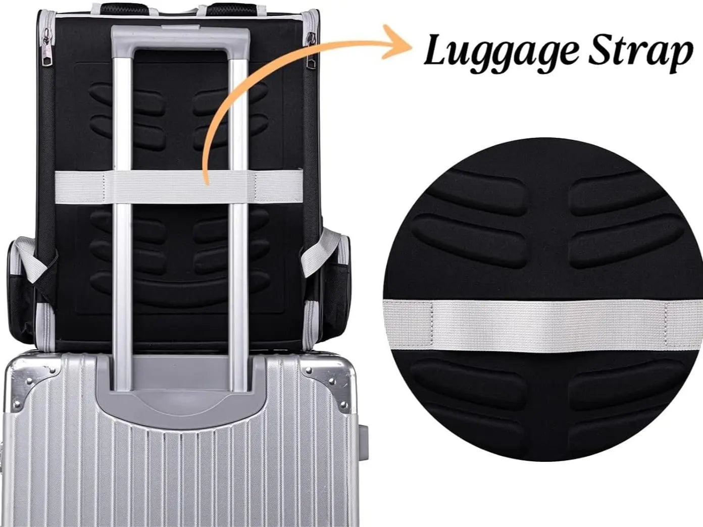 Ultimate Cat & Small Dog Carrier Backpack - Lightweight, Foldable Design with Breathable Mesh Windows for Safe Travel, Hiking & Outdoor Adventures