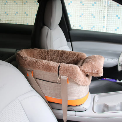 Transform Your Car Rides with the Ultimate Pet Safety Seat Bag for Cats and Dogs - Comfort & Convenience Combined!