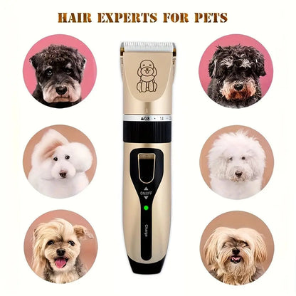 Professional Pet Electric Hair Clipper for Effortless Grooming of Cats and Dogs - Precision Blades for a Smooth Trim