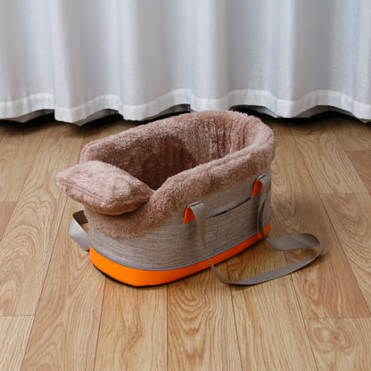 Transform Your Car Rides with the Ultimate Pet Safety Seat Bag for Cats and Dogs - Comfort & Convenience Combined!