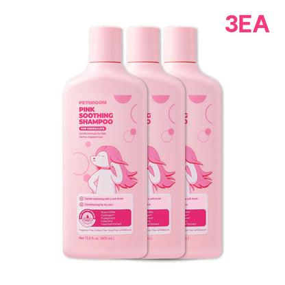 Soothing Pet Shampoo - 3 Bottles