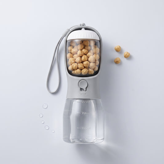 3-in-1 Portable Dog Water Bottle - professional studio shot